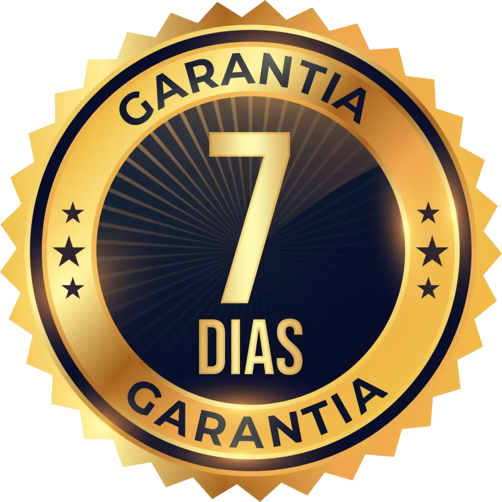 Garantia de 7 dias, incondicional